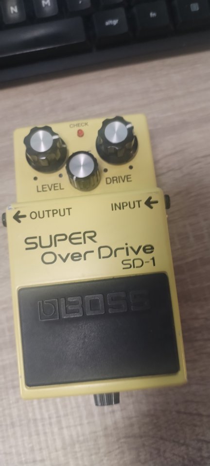 Boss SD-1 overdrive.