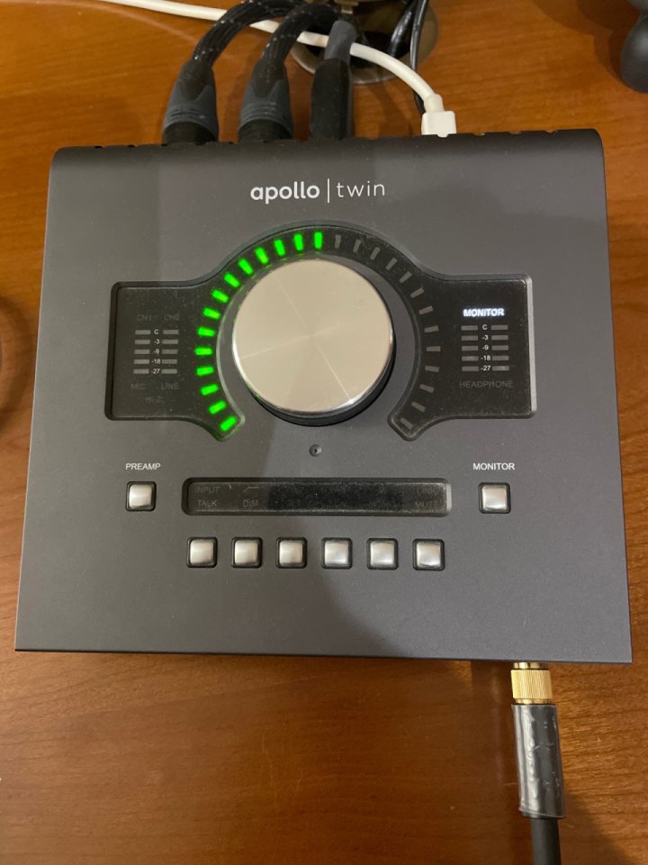 Vendo interface de audio UA Apollo Twin Mkii sin plugins