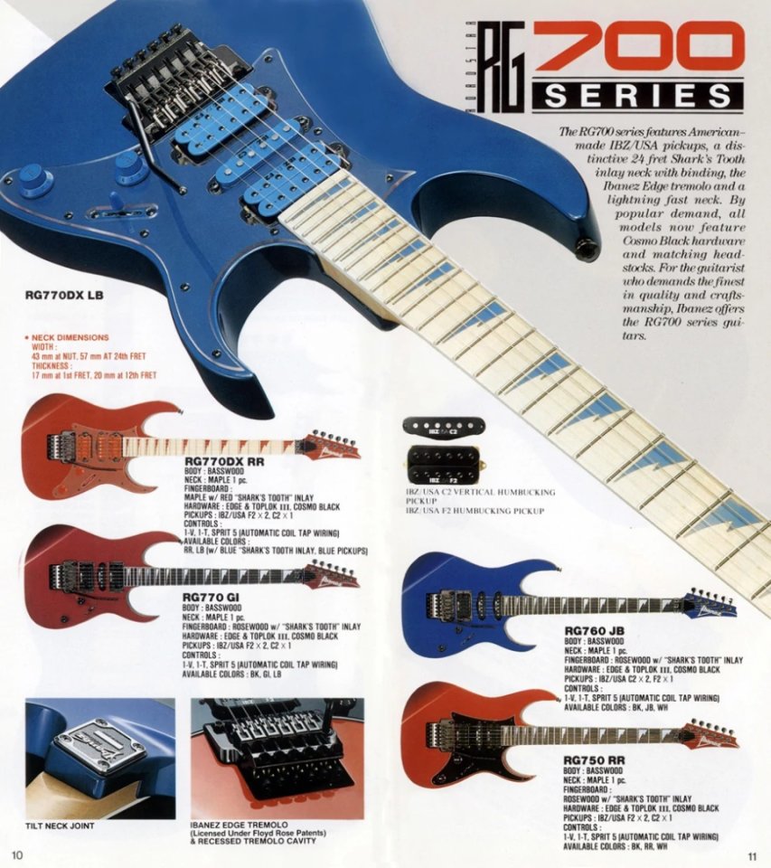 Ibanez RG770DX RR made in Japan 1991 (Málaga, ESP)