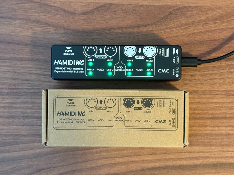 Interfaz MIDI CME H4MIDI de segunda mano · Madrid · 50 €