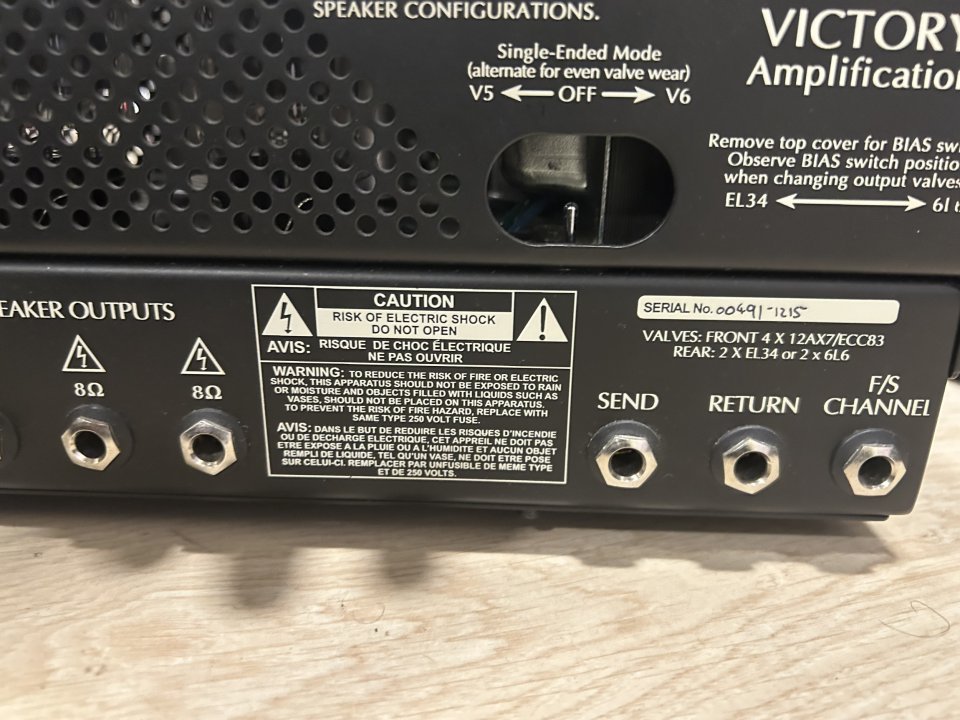 Victory V30 The Countess – Cabezal a válvulas de segunda mano · Foto 4 de 8 · Navarra · 600 €