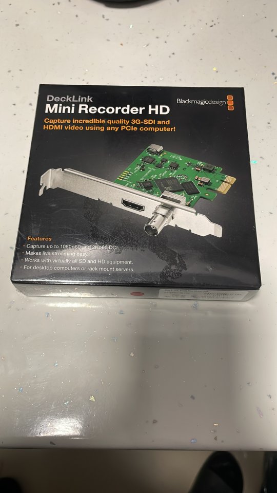 Blackmagic mini Recorder HD Decklink 90€