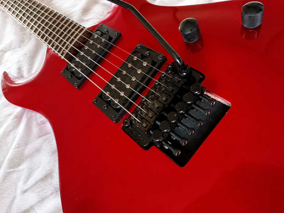 Guitarra Washburn XM12FR con Floyd Rose 2012 Samick de segunda mano · Foto 1 de 10 · Madrid · 160 €