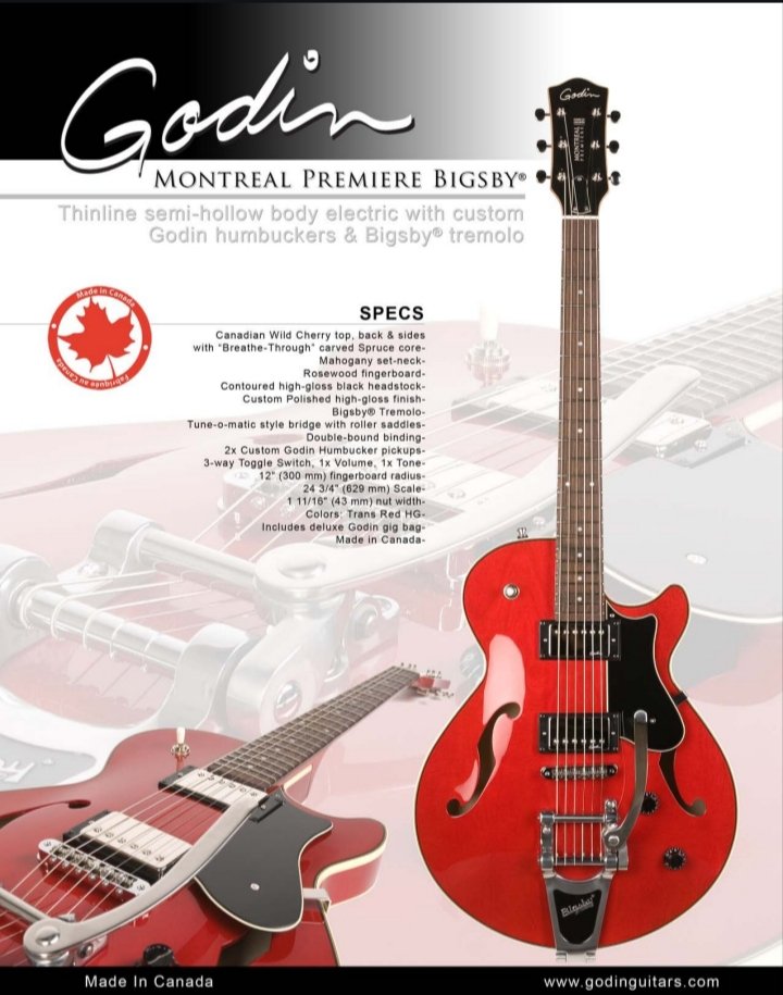 Godin Montreal Premiere