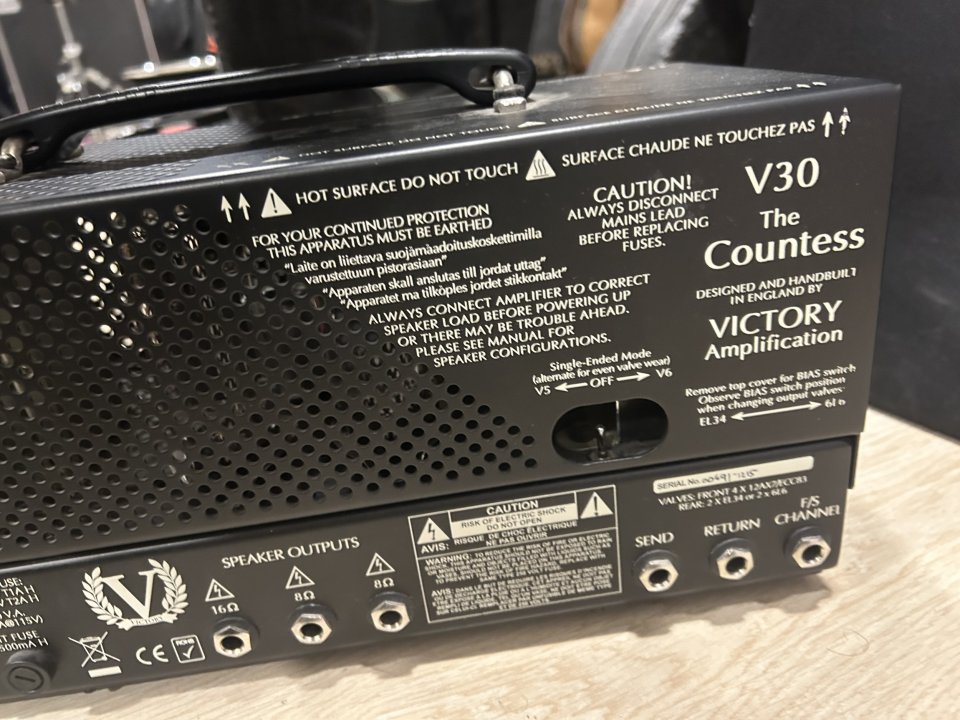 Victory V30 The Countess – Cabezal a válvulas de segunda mano · Foto 6 de 8 · Navarra · 600 €