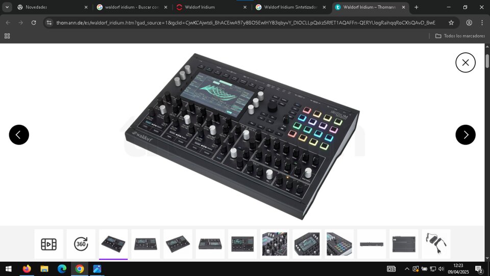 Waldorf Iridium Sintetizador Híbrido