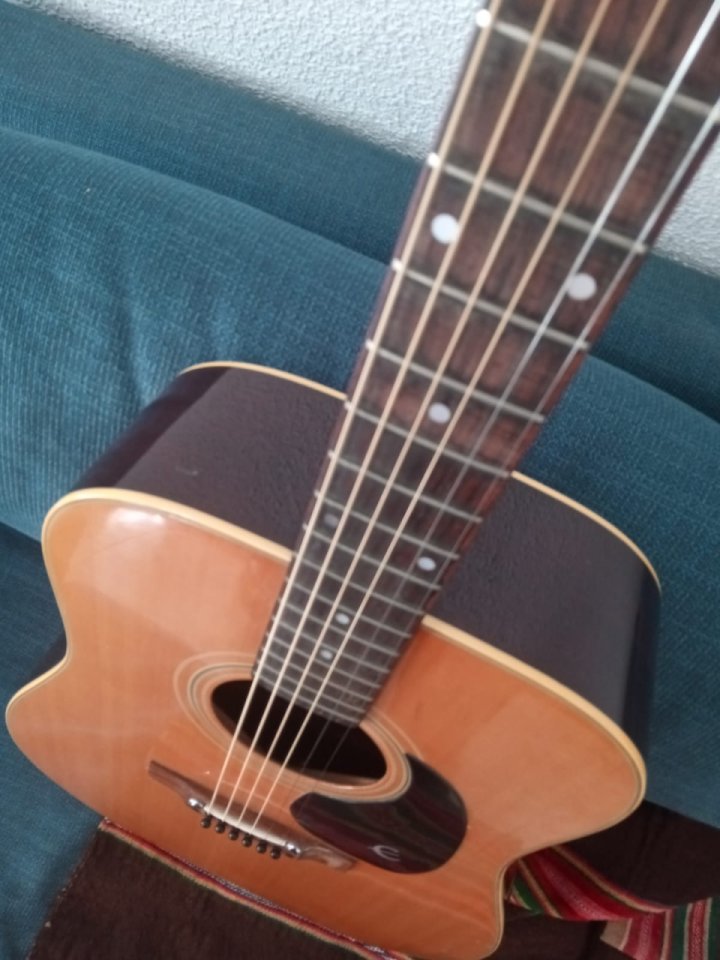 Vendo/cambio  Epiphone FT-145 "Texan" made in Japan