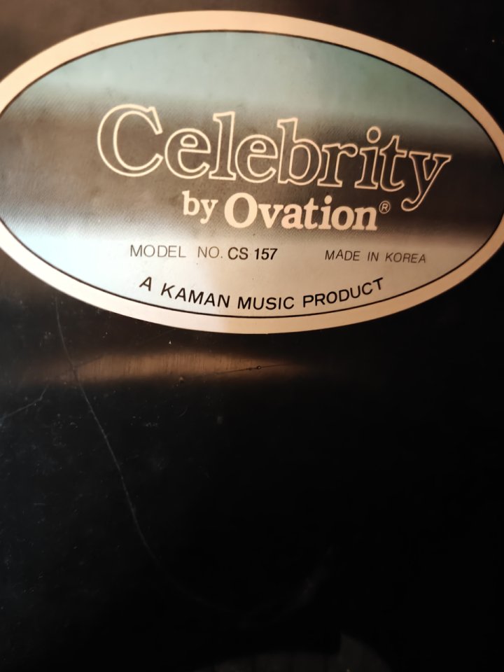 Ovation CS 157 Guitarra Electroacústica Korea 90's de segunda mano · Foto 7 de 7 · Sevilla · 250 €