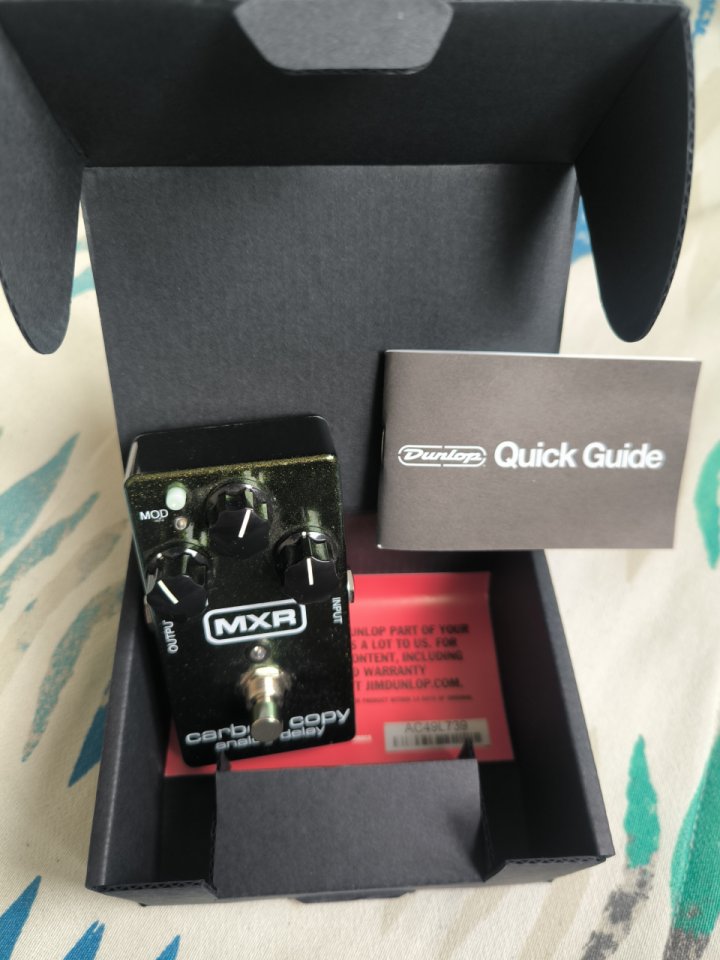 MXR Carbon Copy Analog Delay