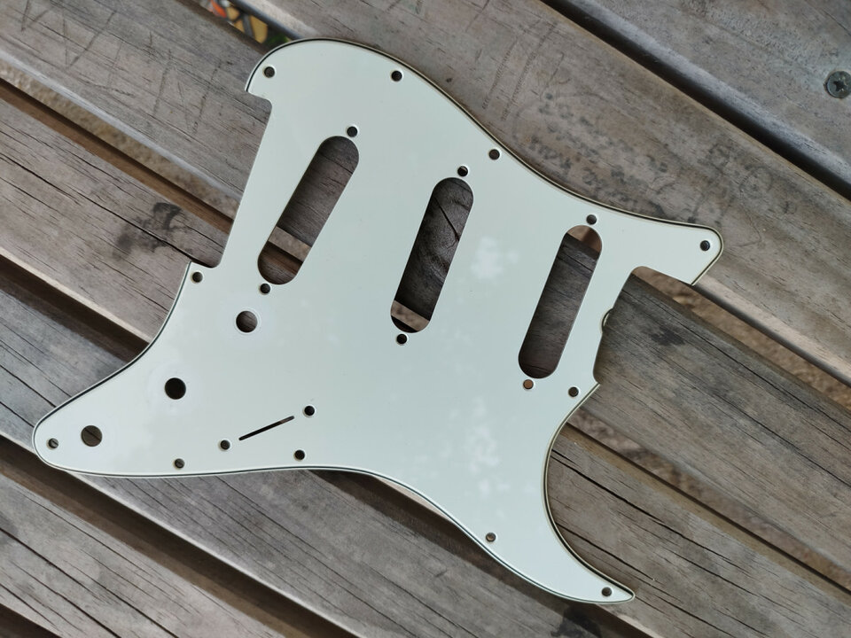 Golpeador Fender Stratocaster Green Mint 1963/69