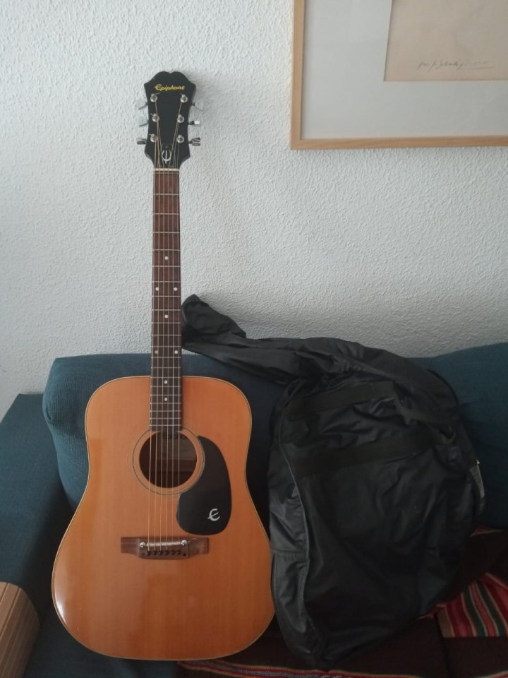 Vendo/cambio  Epiphone FT-145 "Texan" made in Japan