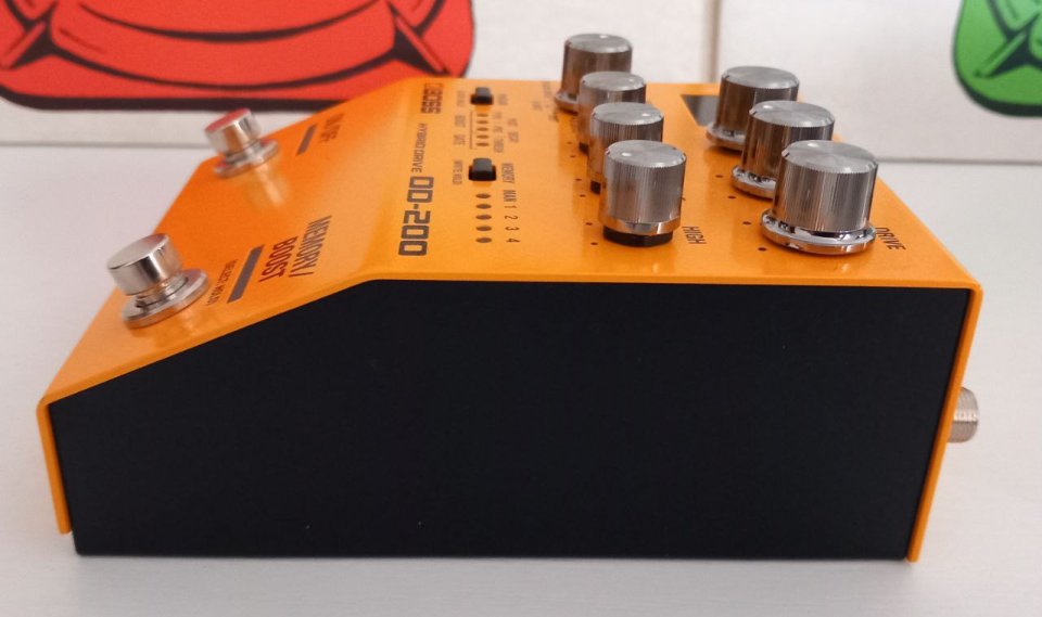 BOSS OD-200 Hybrid Drive;: embalaje original, sin uso