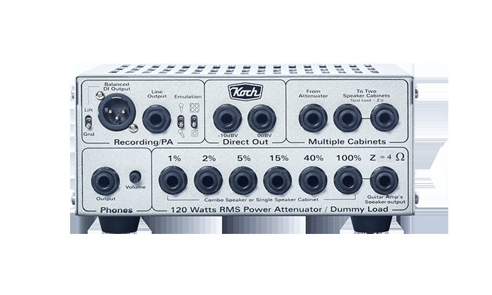 Koch LB120-II/16 (Atenuador 120W + Speaker Simulator & DI Box)