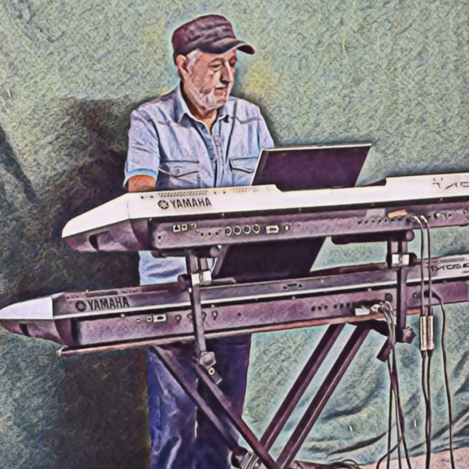 Teclista musica instrumental