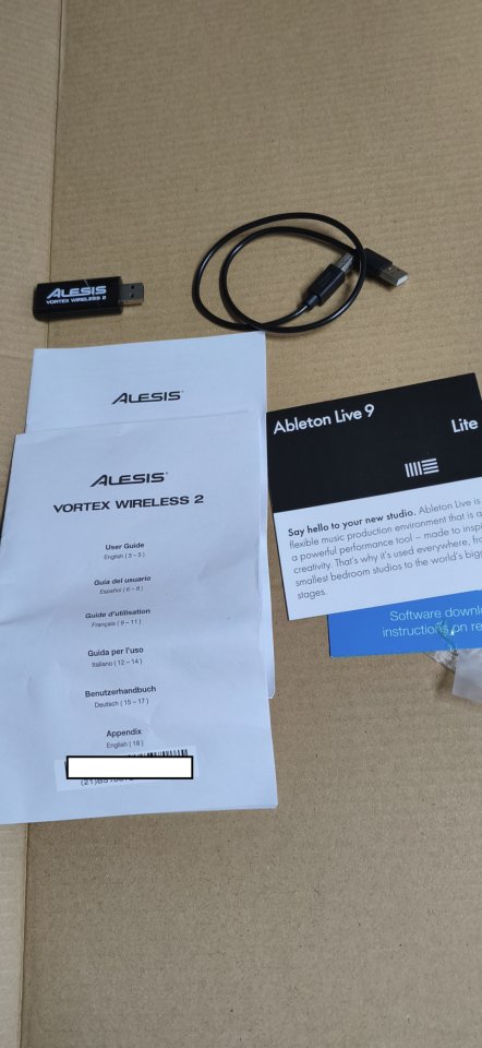 Alesis Vortex Wireless 2 – keytar MIDI inalámbrico de segunda mano · Foto 6 de 10 · Salamanca · 185 €
