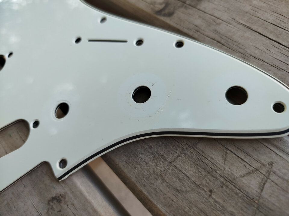 Golpeador Fender Stratocaster Green Mint 1963/69