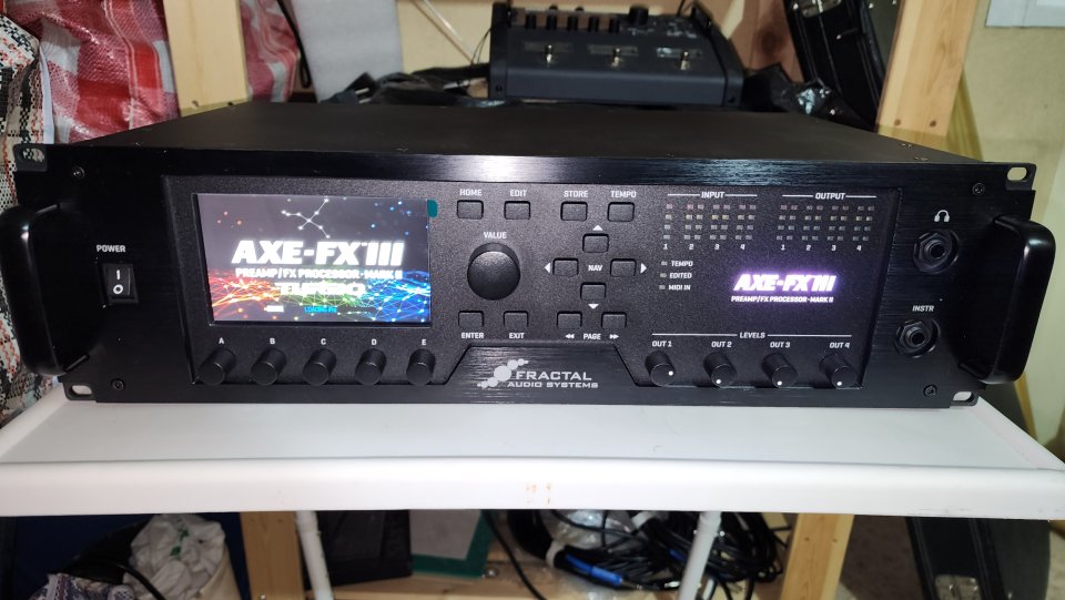 Fractal Audio Axe FX III Mark II Turbo + Cab packs & IRs extra + Cable