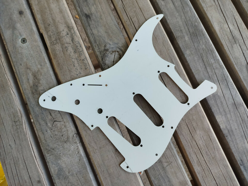 Golpeador Fender Stratocaster Green Mint 1963/69