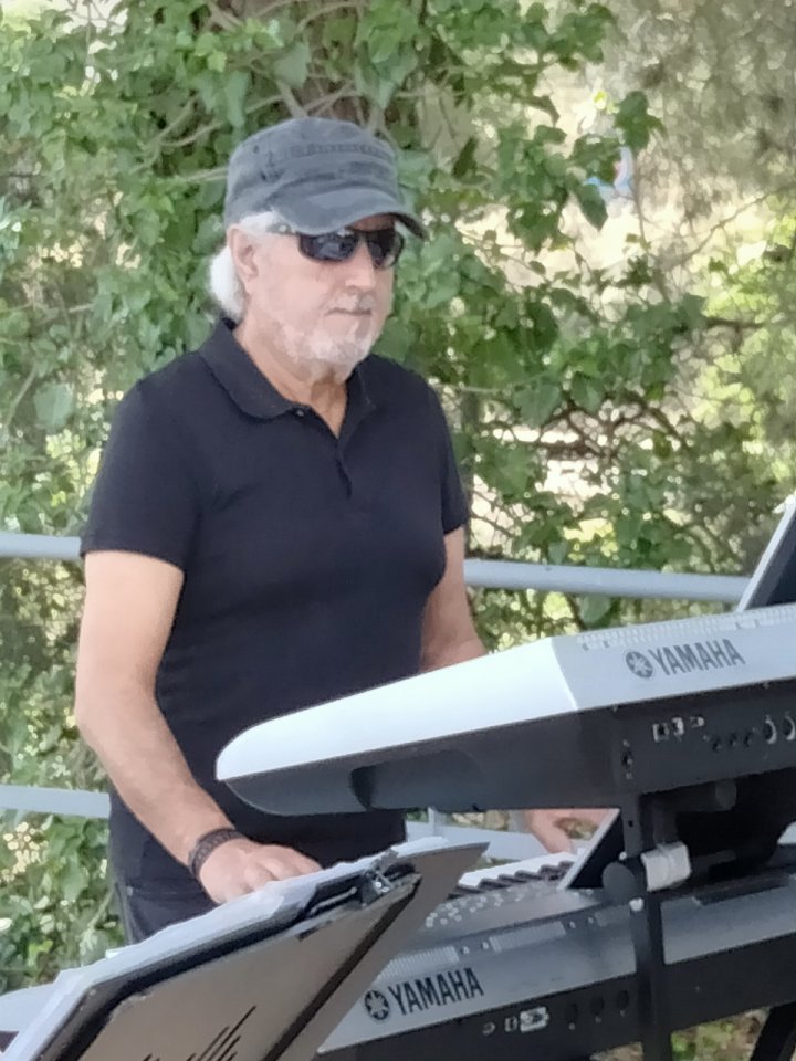 Teclista musica instrumental