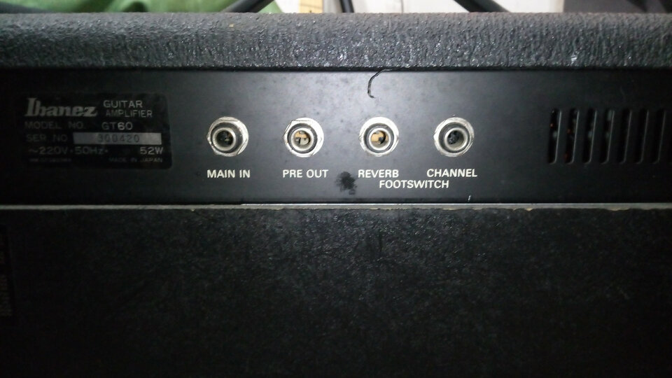 Ampli Ibanez GT60 de segunda mano · Foto 3 de 3 · A Coruña · 60 €