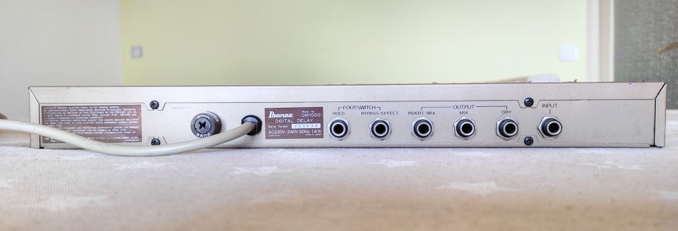 Ibanez DM1000. Delay digital vintage 1982 de segunda mano · Foto 5 de 10 · Tarragona · 160 €