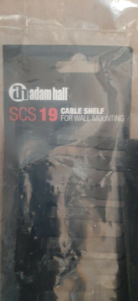 ---RESERVADOS---Dos Soportes de cables para Montaje en Pared Adam Hall Stands SCS 19
