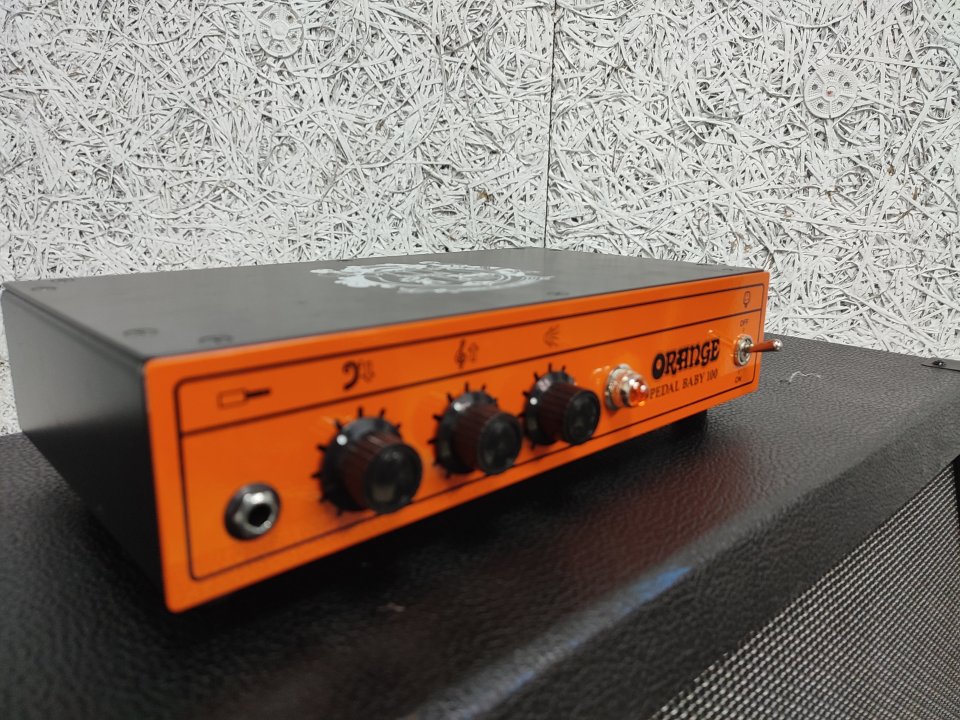 Orange Pedal Baby 100.
