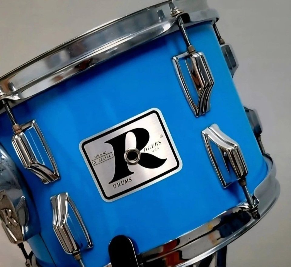 Tom 12" Rogers USA Londoner +Remo USA + Aros Rogers USA 04/2026‼️Envío OK