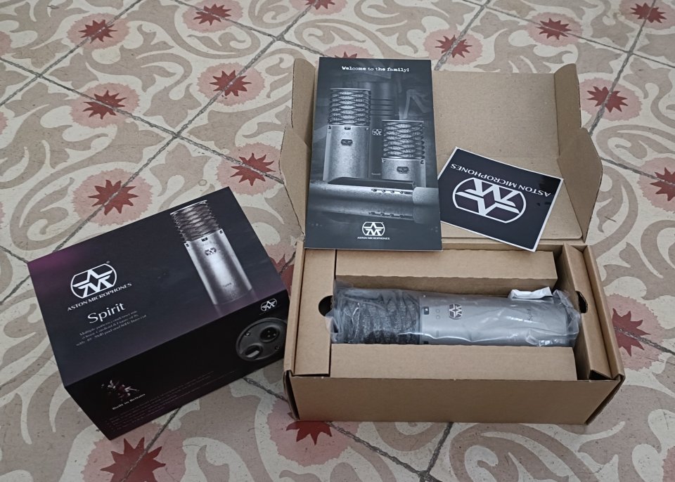 ASTON SPIRIT (Micro de condensador) + Micscreen