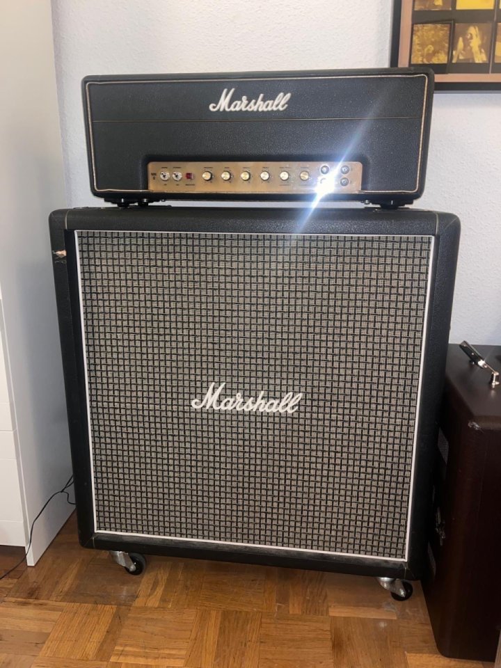 Marshall 1987X + Marshall 1960BX