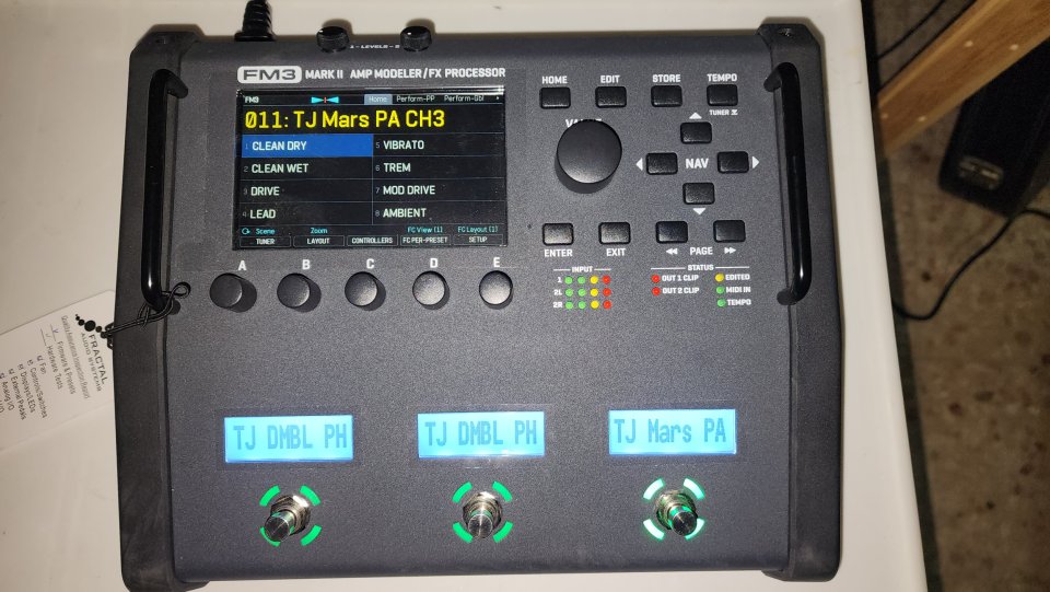 Fractal Audio FM3 Mark II Turbo + Cab packs & IRs extra