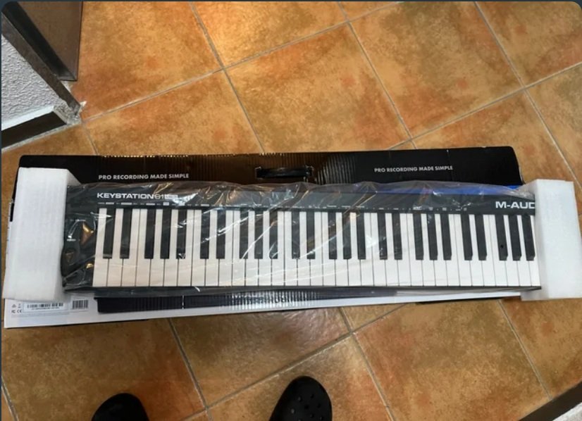 Teclado M AUDIO keystation 61 mk3