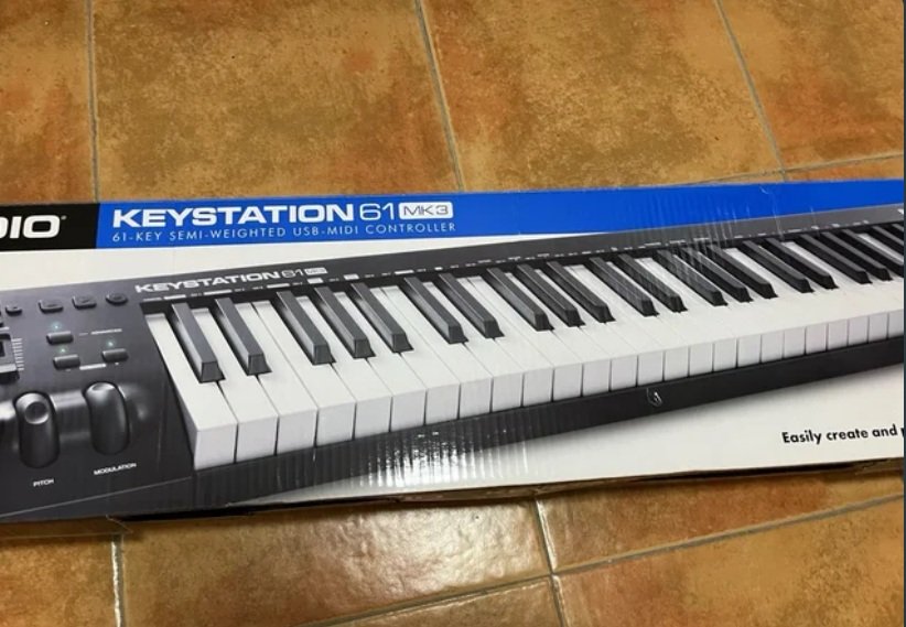 Teclado M AUDIO keystation 61 mk3