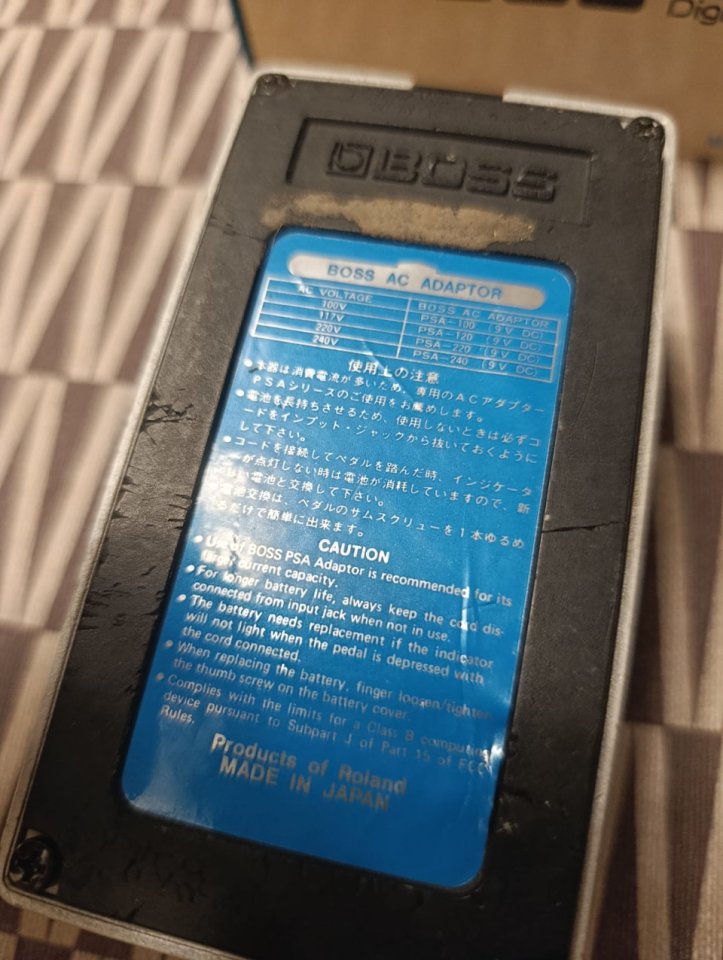 BOSS DD-3 – Made in Japan. de segunda mano · Foto 6 de 8 · Barcelona · 120 €