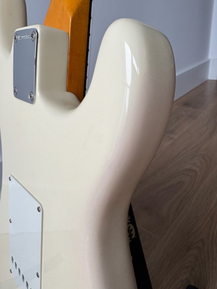 Fender Stratocaster AV II 61 Olympic white zurda