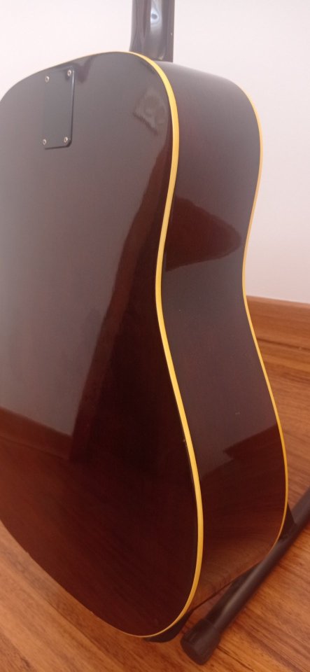 Guitarra acústica Epiphone FT-145 Japón años 70 de segunda mano · Foto 8 de 10 · Cuenca · 350 €