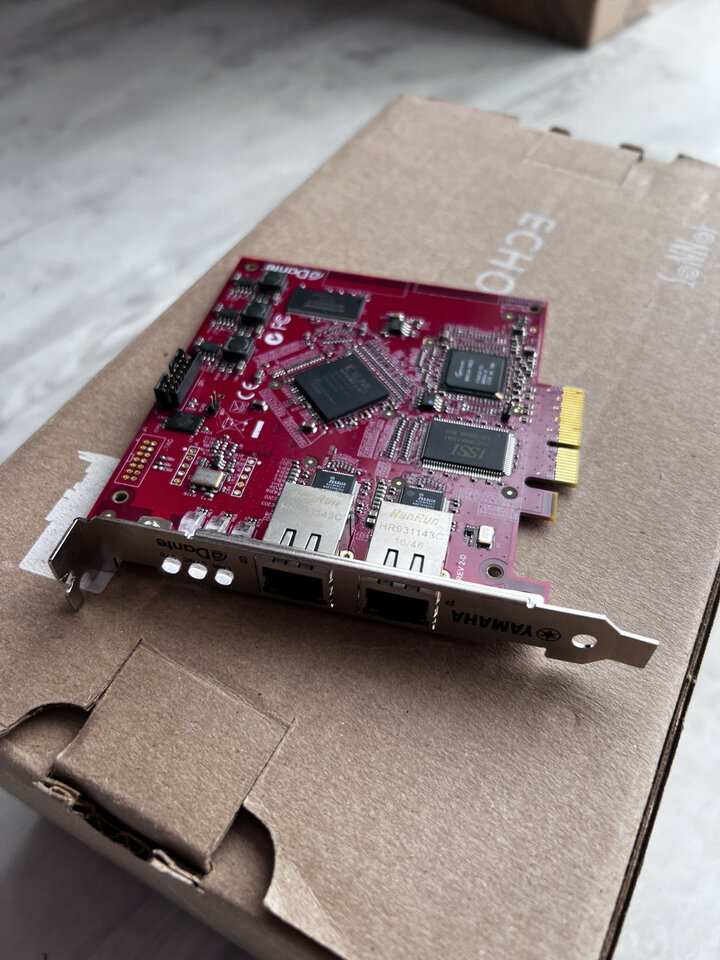 Tarjeta dante pcie Yamaha AIC Accelerator 128