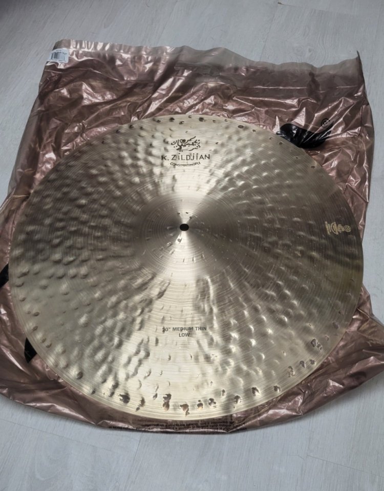 Zildjian K Constantinople Medium Thin Low 20 NUEVO con factura 04/2026=695€ Envío OK