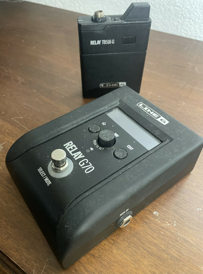 Inalámbrico de guitarra Relay G70 de Line 6