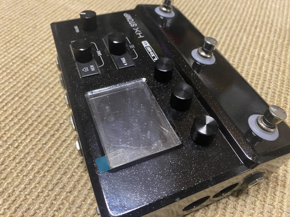 Line6 HX Stomp + controladora midi TRIPLE I/O 2