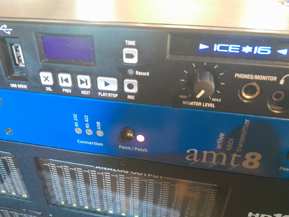 Grabador multipista Allen and Heath ICE16