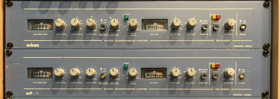 ORBAN 422A Gated Compressor Limiter / Desser