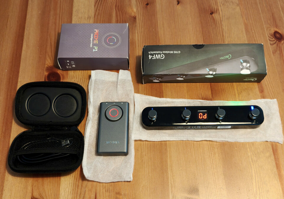 mooer p1 + pedal control