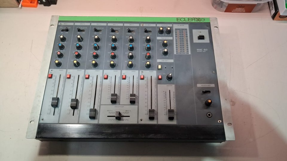 mesa de mezclas ecler mac 60