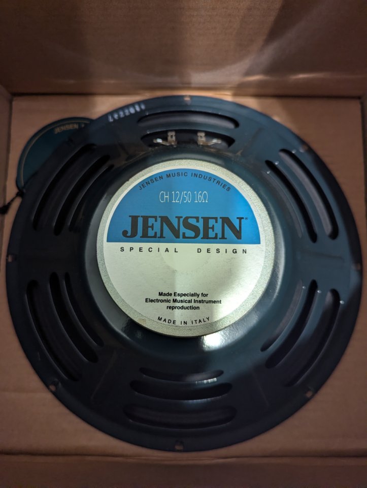 Altavoz Jensen CH-MOD 12-50 16 ohm de segunda mano · Barcelona · 60 €