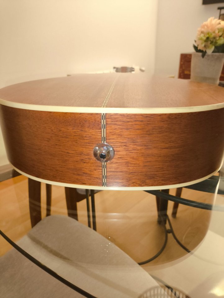 Cambio guitarra electroacústica Fender de 12 cuerdas.