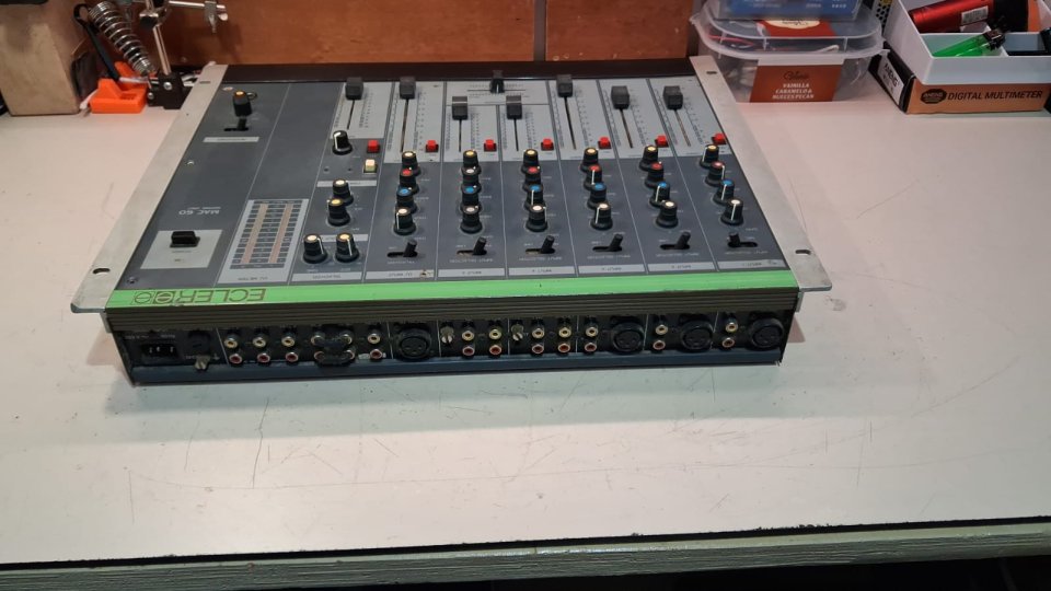 mesa de mezclas ecler mac 60