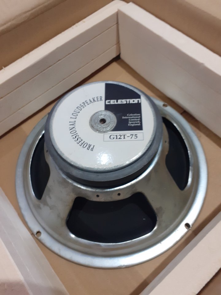 Celestion G12T-75 de segunda mano · Foto 1 de 2 · Pontevedra · 75 €