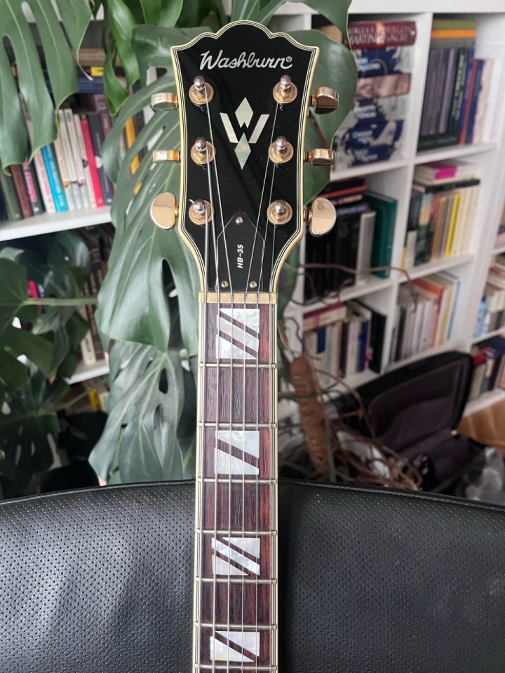 Washburn HB35 natural impecable