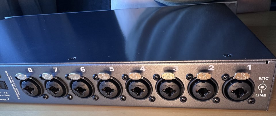 Audient. Preamplificador ASP800 (falta de uso)